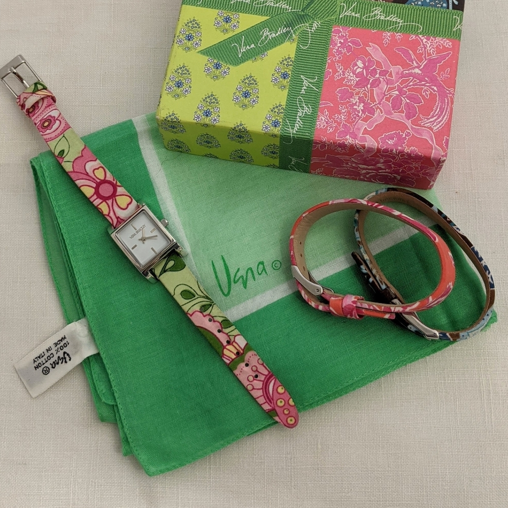 Vera Bradley Watch and Scarf Collection